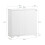 SoBuy Ντουλάπι Μπάνιου BZR108-W Λευκό 60x30x60cm 9