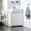 SoBuy Ντουλάπι Μπάνιου BZR108-W Λευκό 60x30x60cm 14