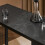 SoBuy Τραπέζι Μπαρ Μαύρο 120x50x105cm με Αποθηκευτικό χώρο 6