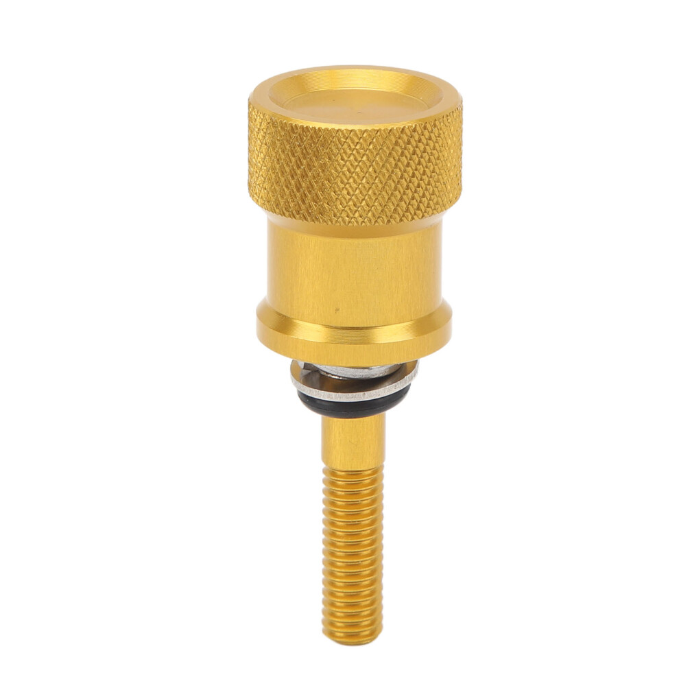 Motorcycle Rear Seat Bolt Secure Aluminum Alloy Gold 9121376953095