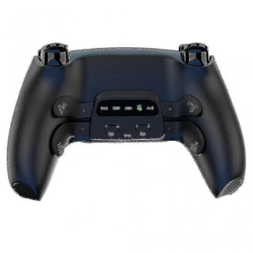 (Black) For Ps5 Controller Remappable Kit Back Shell And 4 Back Buttons Rise Remap Kit Hhny