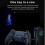 (Black) For Ps5 Controller Remappable Kit Back Shell And 4 Back Buttons Rise Remap Kit Hhny 4