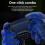 (Black) For Ps5 Controller Remappable Kit Back Shell And 4 Back Buttons Rise Remap Kit Hhny 3