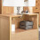 SoBuy Ντουλάπι Μπάνιου BZR98-N Φυσικό Ξύλο 60x35x60cm 13