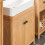 SoBuy Ντουλάπι Μπάνιου BZR98-N Φυσικό Ξύλο 60x35x60cm 9