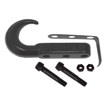 Rugged Ridge | Trekhaken, Voor, Zwart | 11236.02 | Geschikt voor 1942-2002 Jeep CJ & Wrangler YJ/TJ