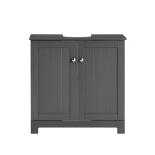 SoBuy Under Sink Cabinet Dark Grey 60x60x29cm