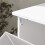 SoBuy Ντουλάπι Μπάνιου Λευκό 60x37x86cm με Κρεμάστρα 10