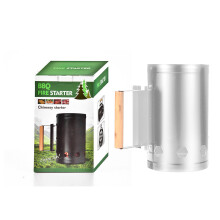 Charcoal Chimney Starter Heat Resistant Stainless