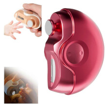 (Red) 2in1 Electric Polishing Automatic Nail Clippers 2024 New All Age Electric Nail A