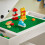 SoBuy Tavolo Bambini con 2 Sgabelli e Blocchi 11