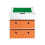 SoBuy Tavolo Bambini con 2 Sgabelli e Blocchi 1