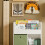 SoBuy Kids Bookcase Storage Shelf White 13