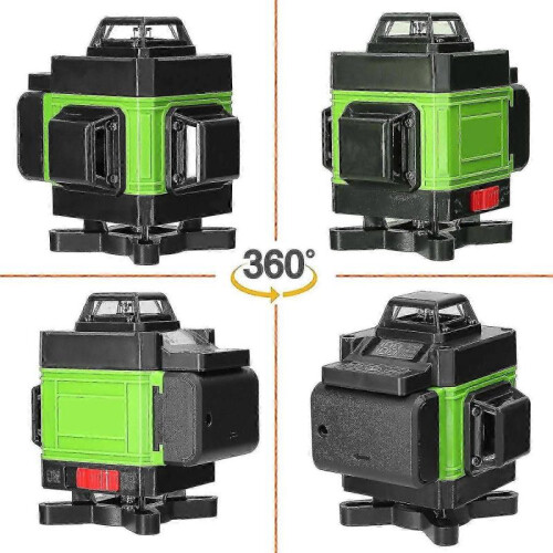 Multifunctional 4d 16 Lines Laser Level 3 Self-leveling Machine with 1.5m 3-heights Adjustable Allo Edition A 1