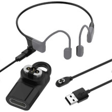For Shokz Openswim Pro S710 Bone Conduction Earphone Charging Adapter Type-c Magnetic Connector