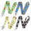 4 Pack Sunflower Lanyard Compatible with Mobile Id Badge Holder Keychain 1