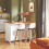 SoBuy Νησί Κουζίνας KNL05-W Λευκό 120x56x90cm με 2 Καλαθιά 15