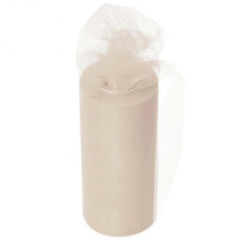 (MilkWhite) 22m Elastic Tulle Mesh Table Skirt Tablecloth Diy Craft Wedding Party Decor