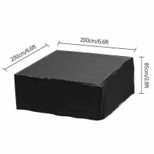 (200X200X85CM) Waterproof Square Hot Tub Cover Outdoor Spa Covers