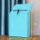 (1PC-BLUE) Wall Mount Mailbox Rust- Proof Letter Box Decorative Post Box Farmhouse Mailbox Wall Locking Mailbox April 4.17 5