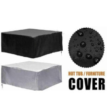 (218X218X90CM) Waterproof Square Hot Tub Cover Outdoor Spa Covers