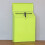 (1PC-GREEN) Wall Mount Mailbox Rust- Proof Letter Box Decorative Post Box Farmhouse Mailbox Wall Locking Mailbox April 4.17 4
