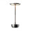 (silver) Cordless Table Lamp Dimmable Waterproof Metal Usb Rechargeable Table Lamps -1pcs 3