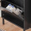 SoBuy Ντουλάπι Παπουτσιών Μαύρο 50x19x129 εκ. 9