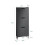 SoBuy Ντουλάπι Παπουτσιών Μαύρο 50x19x129 εκ. 3