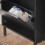 SoBuy Ντουλάπι Παπουτσιών Μαύρο 4 Ράφια 50x19x90 εκ. 7