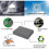 (3x4x5m, Blue) Right Angled Outdoor Sun Shade - XC 3