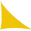 (3x3x4.3m, Yellow) Right Angled Outdoor Sun Shade - XC 1