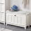 SoBuy FSR161-W Παγκος Εισοδου Λευκος 80x29x50cm 10