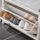 SoBuy FSR161-W Παγκος Εισοδου Λευκος 80x29x50cm 7