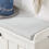 SoBuy FSR161-W Παγκος Εισοδου Λευκος 80x29x50cm 4