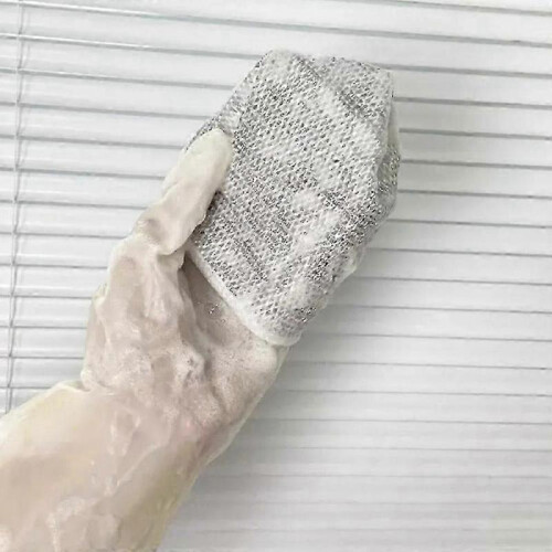 (8pcs) Multifunctional Non-scratch Wire Dishcloth Wire Dishcloth Multipurpose Wire Dishwashing Rags Cleaning Cloth Magic Dish Towel 2