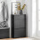 SoBuy Schoenenkast FSR165-SCH Zwart 12