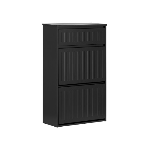 SoBuy Schoenenkast FSR165-SCH Zwart