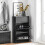 SoBuy Schoenenkast FSR165-SCH Zwart 13