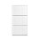 SoBuy Meuble à Chaussures 3 Abattants Blanc 14