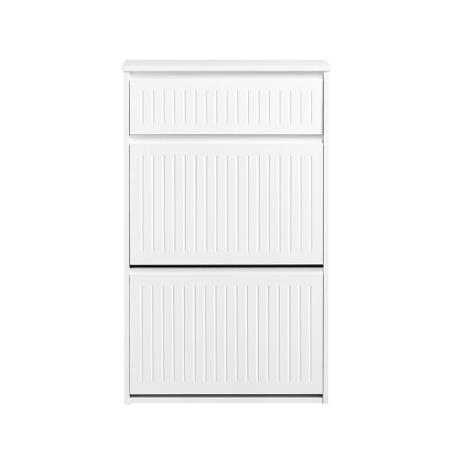 Dulap pantofi SoBuy alb 61x26x100 cm