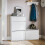 Dulap pantofi SoBuy alb 61x26x100 cm 2