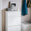Dulap pantofi SoBuy alb 61x26x100 cm 8