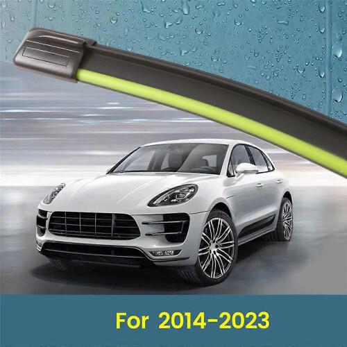 Front Windshield Wiper Blades With Reflective Strips for