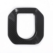 Car Gear Shift Frame Cover Trim Carbon Fiber for Range Rover Evoque 2012-2017 Accessories