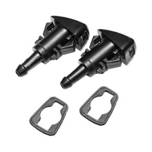 Front Windshield Washer Nozzles Wiper Spray Kit Compatible Chrysler, Dodge, Ram, Jeep- Replaces Part Number#: 4805742AB, 5116079AA