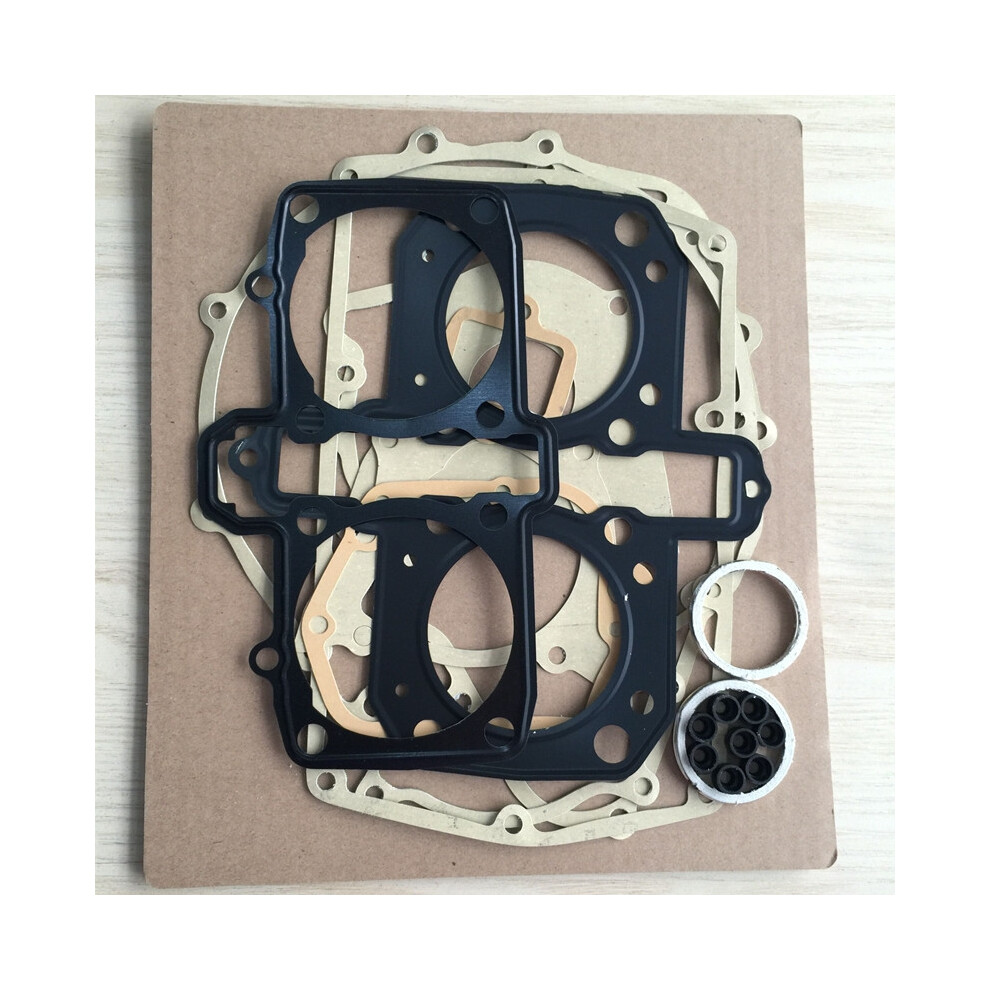 Lopor Motorcycle Engine Clutch Crankcase Cover Cylinder Gasket For Kawasaki Kle500 91-93 Kle400 Er500 En400 En450 Ex500 Ex400 6935158943609