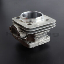 Motorcycle Pit Bike Parts Minimoto 44mm Cylinder Head for 2 Stroke 49cc Engine Parts, Chinese Pocket Dirt Bike Mini Kids ATV Quad Bike