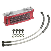 Motorcycle Pitbike Oil Cooler 125cc For Honda Monkey Yamaha Moped Dirtbike Scooter Accessories Enduro Motocross Oil Cooler
