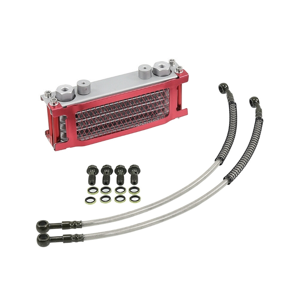 Motorcycle Pitbike Oil Cooler 125Cc For Honda Monkey Yamaha Moped Dirtbike Scooter Accessories Enduro Motocross Oil Cooler 6935158944354